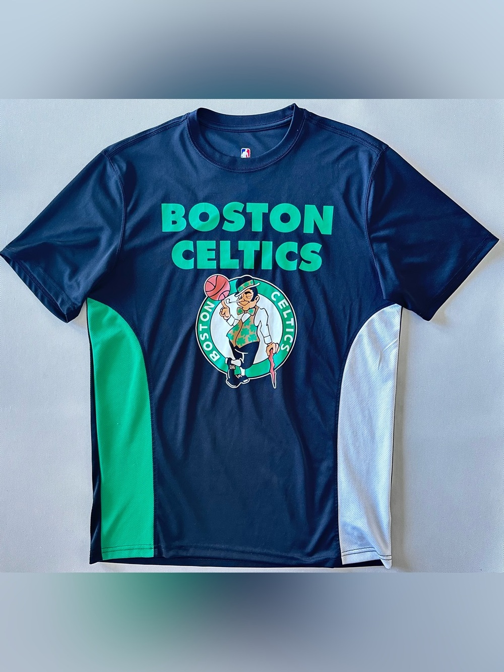 NBA Boston Celtics Jayson Tatum Double Sided Graphic Logo T Shirt Men’s M Black